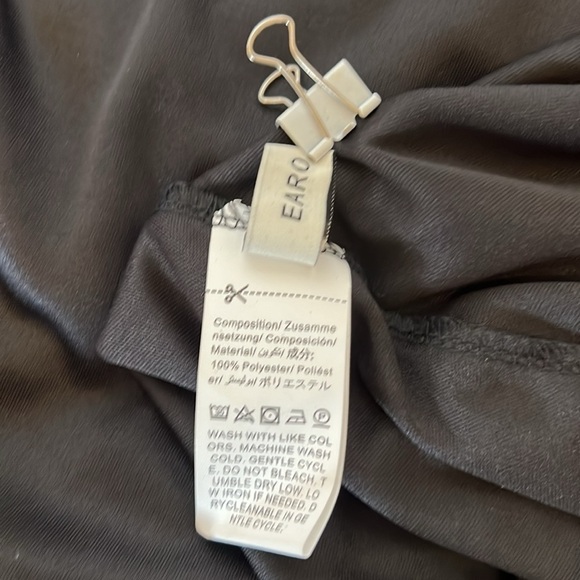 Earo 2XL Black A-line Zipper Dress - Picture 7 of 8